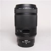 Used Nikon Z 105mm f/2.8 VR MC S Lens