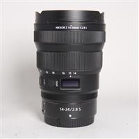 Used Nikon Z 14-24mm f/2.8 S Ultra Wide Angle Zoom Lens