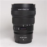 Used Nikon Z 14-24mm f/2.8 S Ultra Wide Angle Zoom Lens