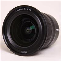 Used Nikon Z 14-30mm f/4 S Wide Angle Zoom Lens For Z Mount