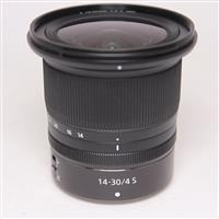 Used Nikon Z 14-30mm f/4 S Wide Angle Zoom Lens For Z Mount