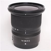 Used Nikon Z 14-30mm f/4 S Wide Angle Zoom Lens For Z Mount