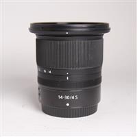 Used Nikon Z 14-30mm f/4 S Wide Angle Zoom Lens For Z Mount