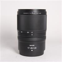 Used Nikon Z 17-28mm f/2.8 Lens