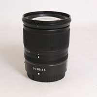 Used Nikon Z 24-70mm f/4 S Z mount lens