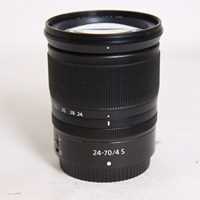 Used Nikon Z 24-70mm f/4 S Z mount lens