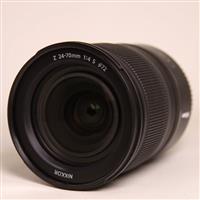 Used Nikon Z 24-70mm f/4 S Z mount lens