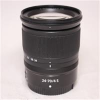 Used Nikon Z 24-70mm f/4 S Z mount lens