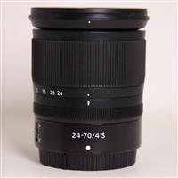 Used Nikon Z 24-70mm f/4 S Z mount lens