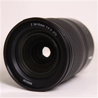 Used Nikon Z 24-70mm f/4 S Z mount lens