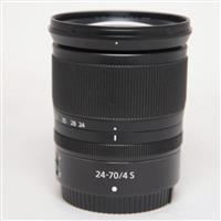 Used Nikon Z 24-70mm f/4 S Z mount lens