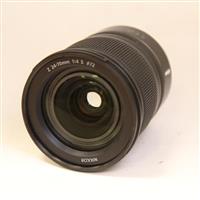 Used Nikon Z 24-70mm f/4 S Z mount lens