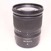 Used Nikon Z 24-70mm f/4 S Z mount lens