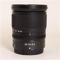 Used Nikon Z 24-70mm f/4 S Z mount lens