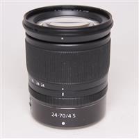 Used Nikon Z 24-70mm f/4 S Z mount lens