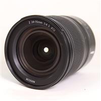 Used Nikon Z 24-70mm f/4 S Z mount lens