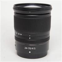 Used Nikon Z 24-70mm f/4 S Z mount lens