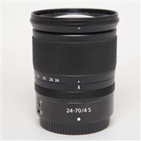 Used Nikon Z 24-70mm f/4 S Z mount lens