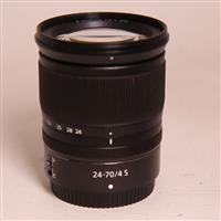 Used Nikon Z 24-70mm f/4 S Z mount lens