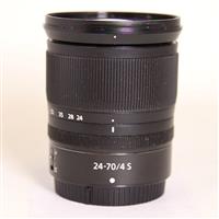 Used Nikon Z 24-70mm f/4 S Z mount lens