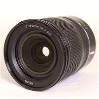 Used Nikon Z 24-70mm f/4 S Z mount lens