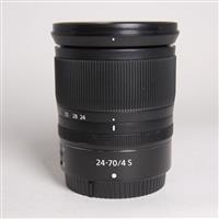 Used Nikon Z 24-70mm f/4 S Z mount lens
