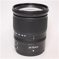 Used Nikon Z 24-70mm f/4 S Z mount lens