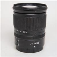 Used Nikon Z 24-70mm f/4 S Z mount lens