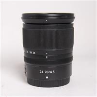 Used Nikon Z 24-70mm f/4 S Z mount lens