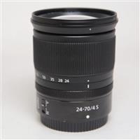 Used Nikon Z 24-70mm f/4 S Z mount lens