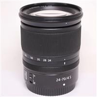 Used Nikon Z 24-70mm f/4 S Z mount lens