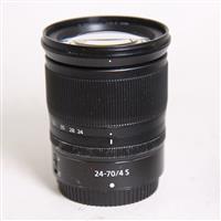 Used Nikon Z 24-70mm f/4 S Z mount lens