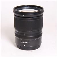 Used Nikon Z 24-70mm f/4 S Z mount lens