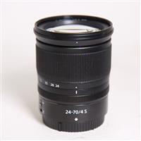 Used Nikon Z 24-70mm f/4 S Z mount lens