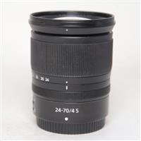 Used Nikon Z 24-70mm f/4 S Z mount lens