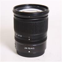 Used Nikon Z 24-70mm f/4 S Z mount lens