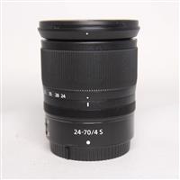 Used Nikon Z 24-70mm f/4 S Z mount lens