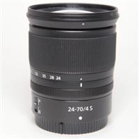Used Nikon Z 24-70mm f/4 S Z mount lens
