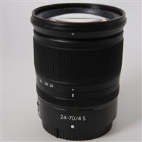 Used Nikon Z 24-70mm f/4 S Z mount lens