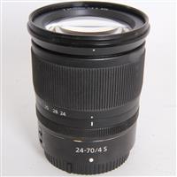 Used Nikon Z 24-70mm f/4 S Z mount lens