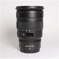 Used Nikon Z 24-70mm f/2.8 S Zoom Lens For Z Mount