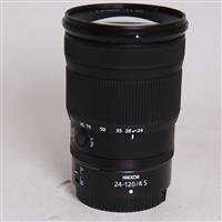 Used Nikon Z 24-120mm f/4 S Zoom Lens For Z Mount