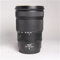 Used Nikon Z 24-120mm f/4 S Zoom Lens For Z Mount