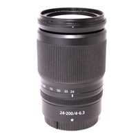 Used Nikon Z 24-200mm f/4-6.3 VR Telephoto Zoom Lens