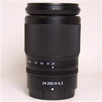 Used Nikon Z 24-200mm f/4-6.3 VR Telephoto Zoom Lens