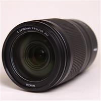 Used Nikon Z 24-200mm f/4-6.3 VR Telephoto Zoom Lens