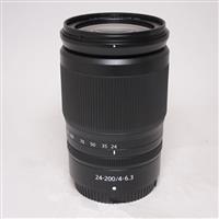 Used Nikon Z 24-200mm f/4-6.3 VR Telephoto Zoom Lens