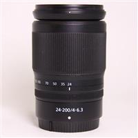 Used Nikon Z 24-200mm f/4-6.3 VR Telephoto Zoom Lens