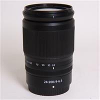 Used Nikon Z 24-200mm f/4-6.3 VR Telephoto Zoom Lens