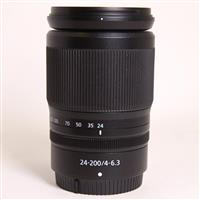Used Nikon Z 24-200mm f/4-6.3 VR Telephoto Zoom Lens